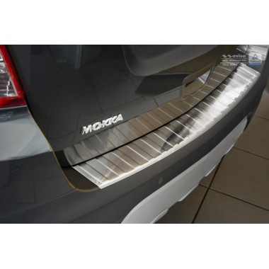 Накладка на задний бампер Opel Mokka (2012-) бренд – Avisa главное фото